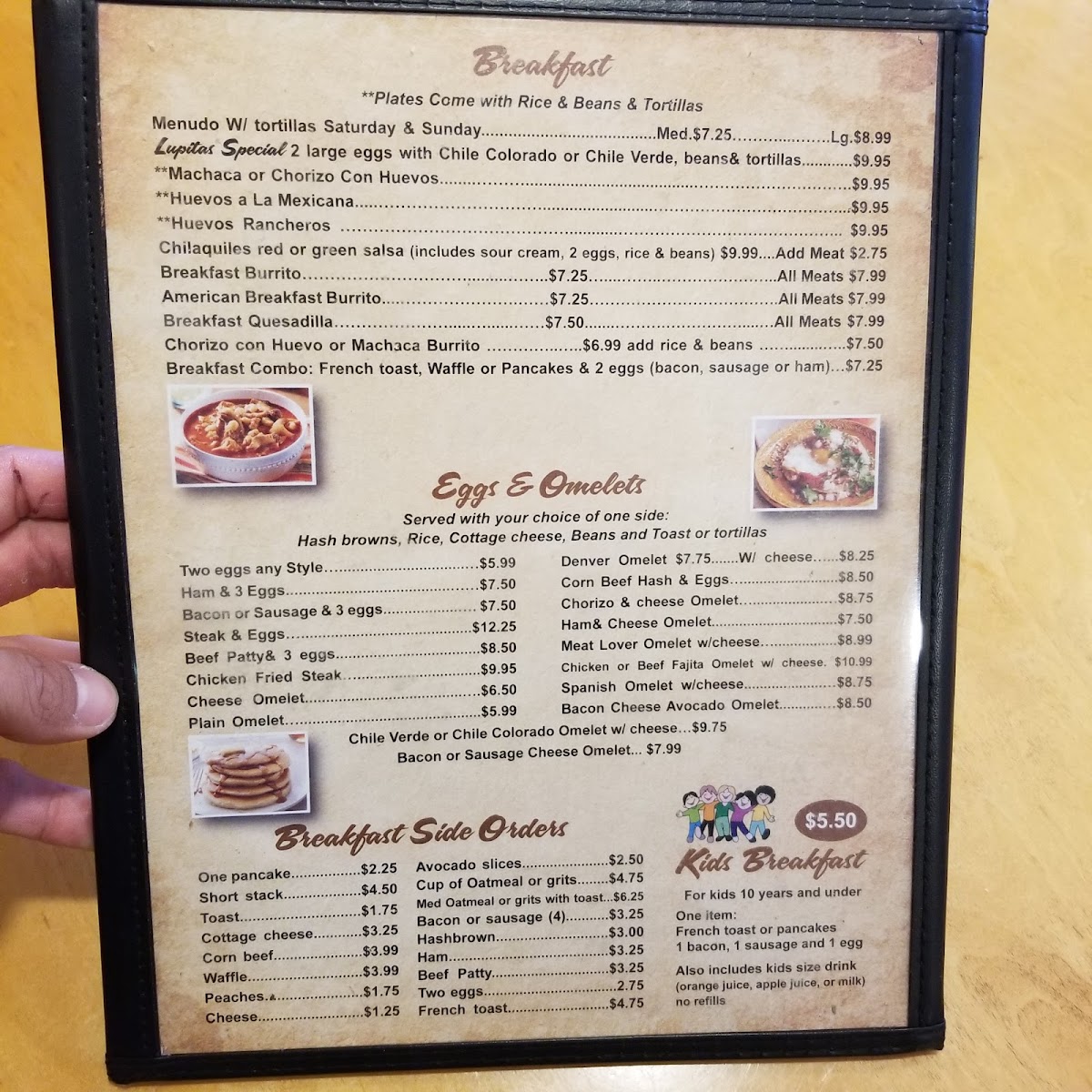 Casa Lupitas Menu - Image 2