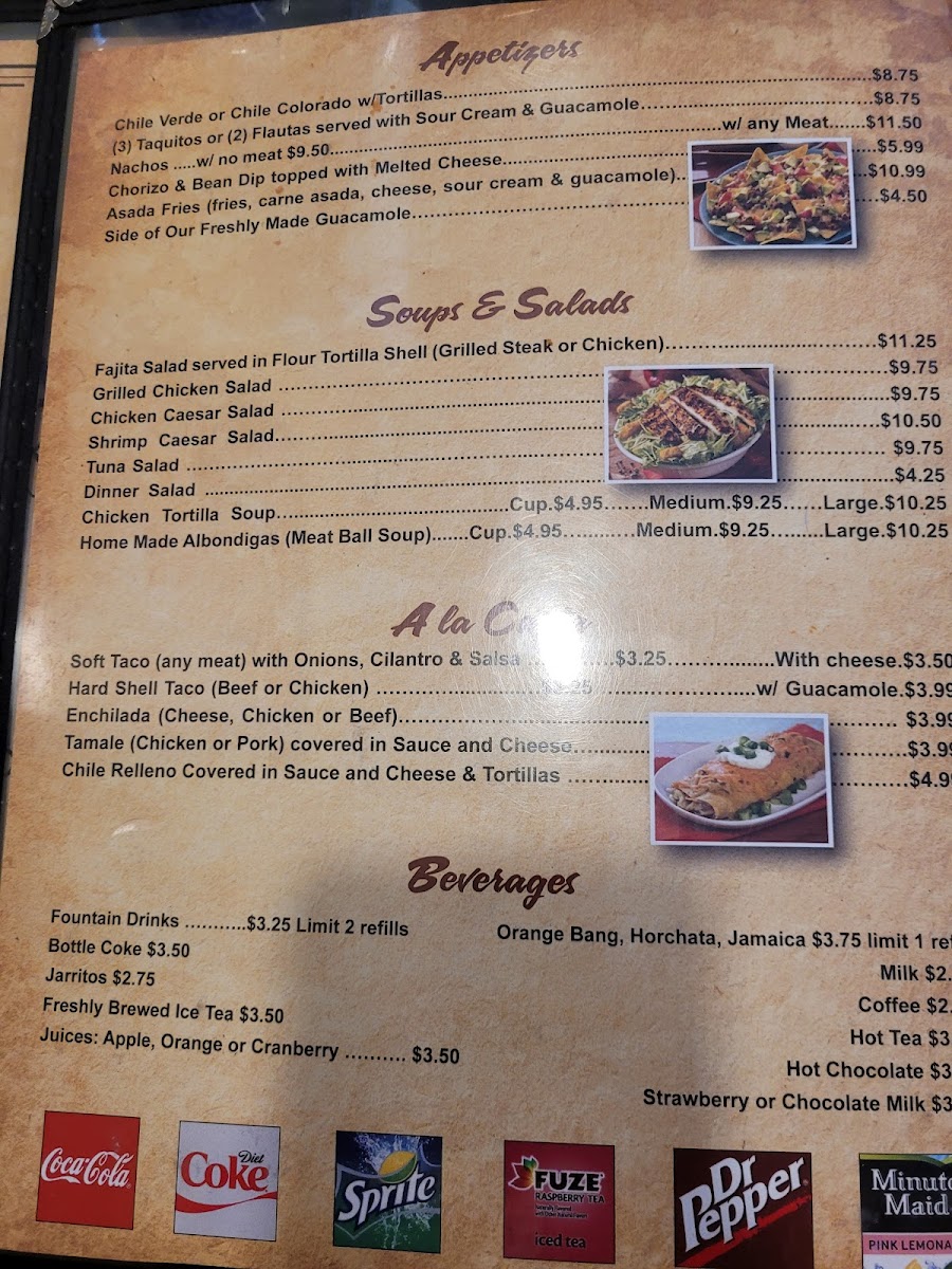 Casa Lupitas Menu - Image 3