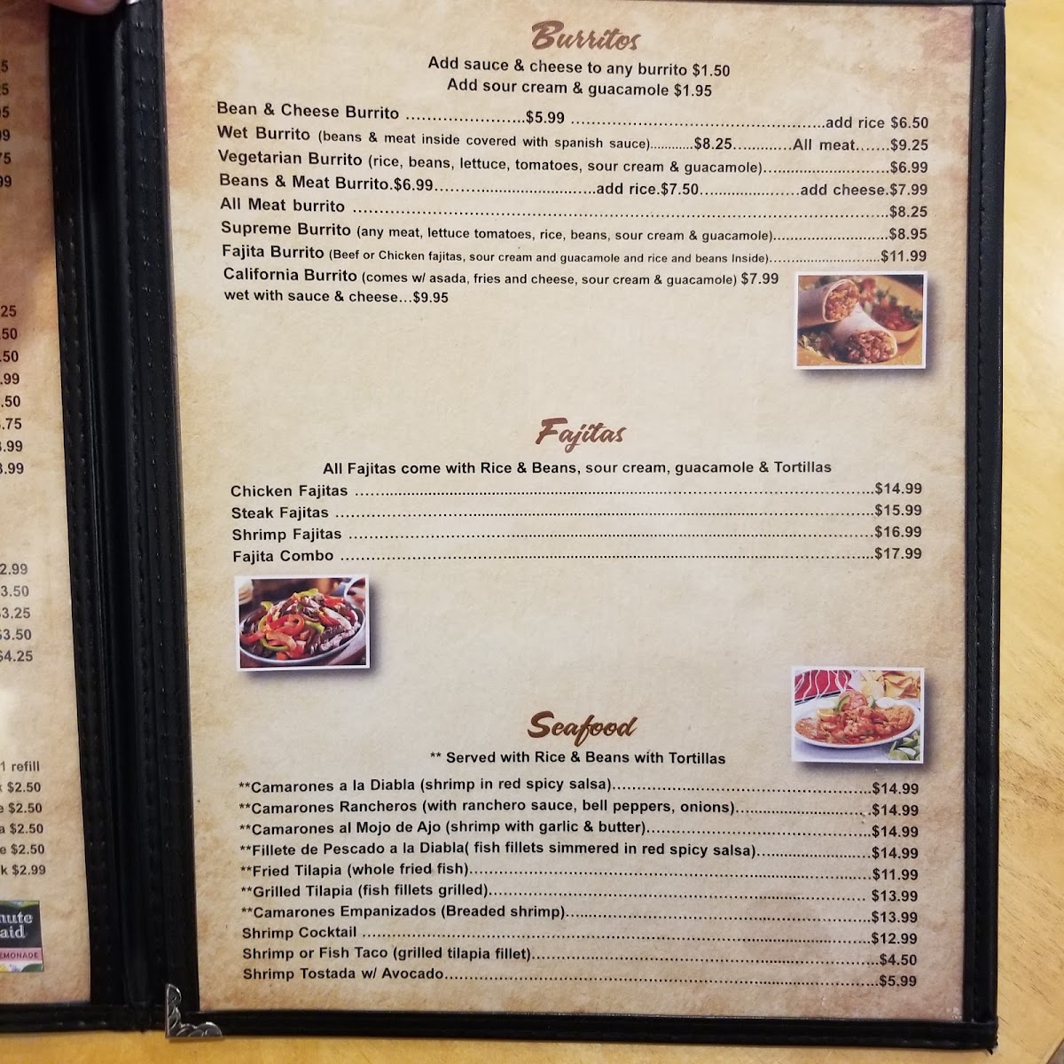 Casa Lupitas Menu - Image 4