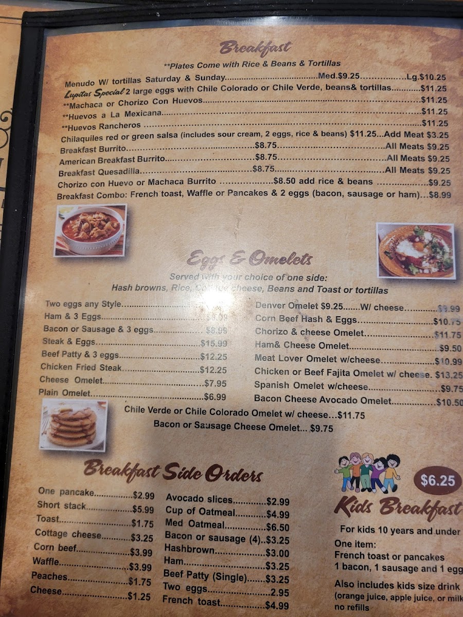 Casa Lupitas Menu - Image 6